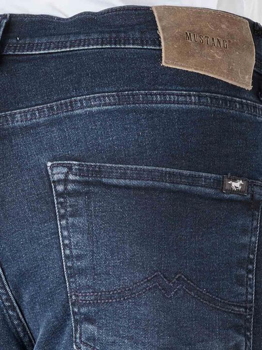 Actual product image Mustang Mid Rise Orlando Jeans Slim Fit Blue Black (W32/L30)