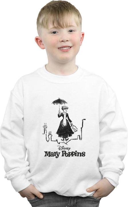 Immagine prodotto Disney Mary Poppins Rooftop Landing Felpa Ragazzi (128)