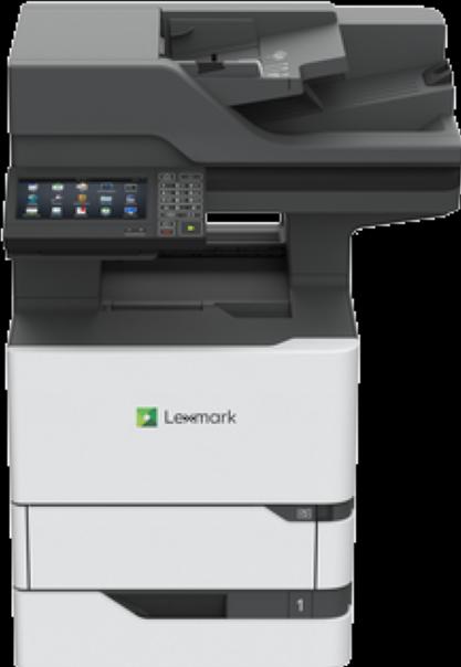 Produktbild Lexmark MX722adhe Mono, Laser, Multifunktionsgerät, A4, Grau (Laser, Schwarz-Weiss)