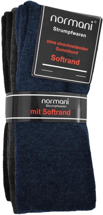 Actual product image Normani 6 pairs of comfort socks with soft edge (pack of 6, 35 - 38)