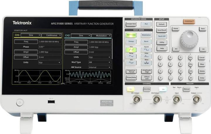 Image du produit Tektronix AFG31151 Générateur de fonctions alimenté par le secteur 0.000001Hz - 150MHz 1 canal arbitraire