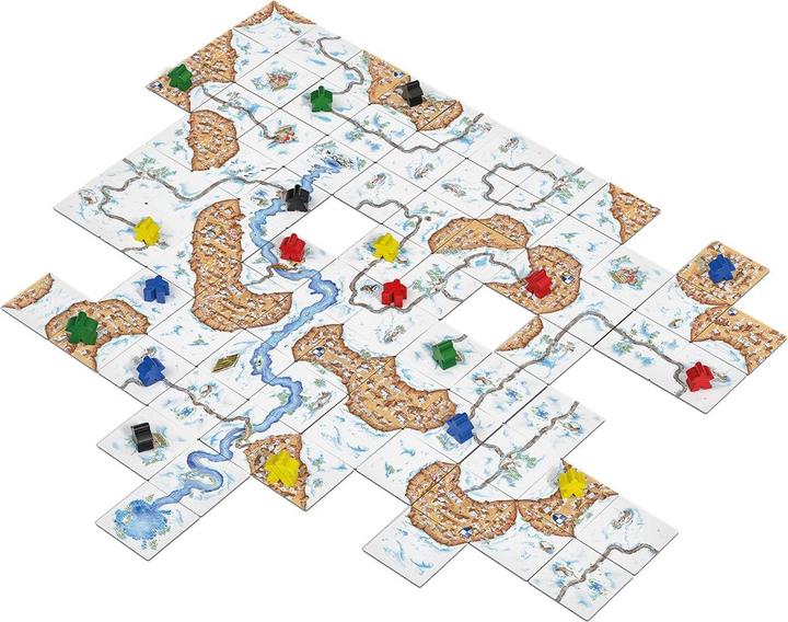 Immagine prodotto Hans im Glück HIGD0506 - Carcassonne Winter-Edition, gioco da tavolo, per 2-5 giocatori, da 7 anni (edizione DE) (Tedesco)