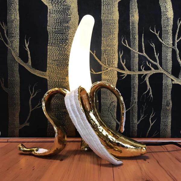 Immagine prodotto Seletti Banana Lamp Louie lampada da tavolo oro (480 lm, E14)