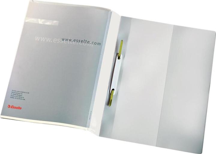 Produktbild Esselte 28362, Konventioneller Dateiordner, A4, PVC, Weiss, 250 Blätter, 80 g/m² (A4, 250 x)
