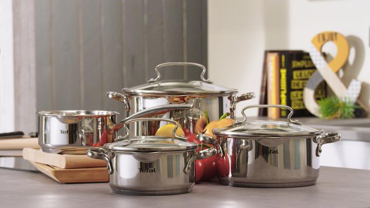 Produktbild Tefal Duetto+ (24 cm, Kochtopf, Edelstahl)