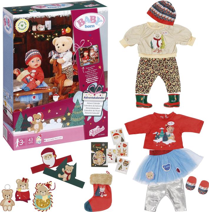 Image du produit Baby Born Calendrier de l'Avent 2023