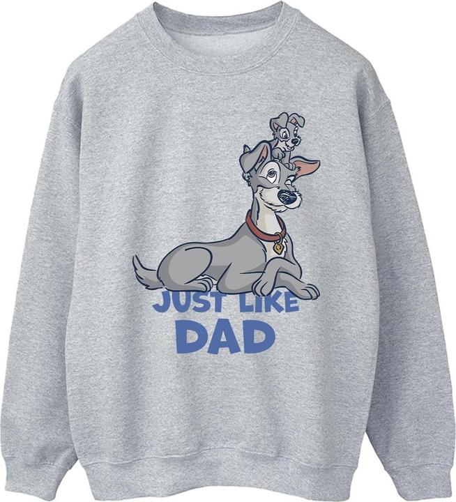 Produktbild Disney Lady And The Tramp Just Like Dad Sweatshirt (M)