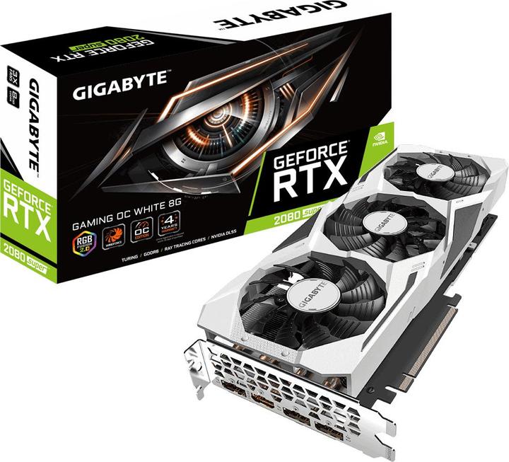Image du produit Gigabyte GeForce RTX 2080 Super Gaming OC (8 Go)