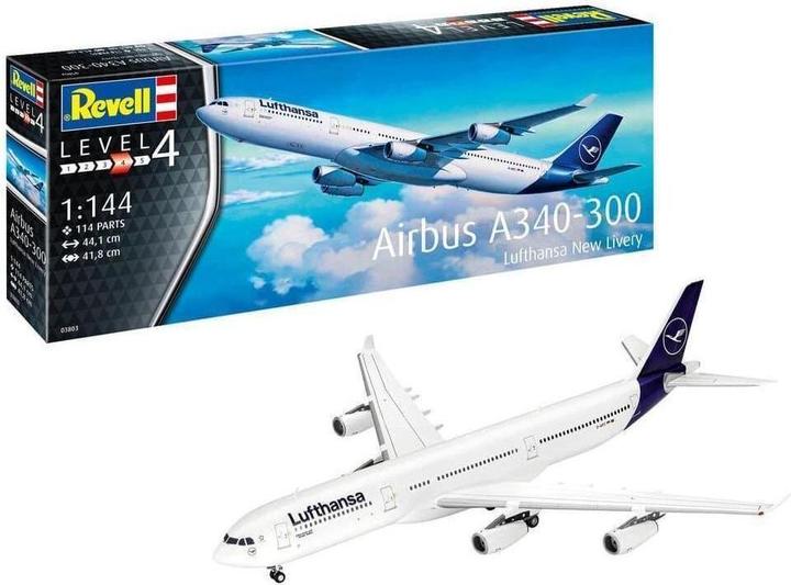 Produktbild Revell A340-300 Lufthansa New Livery