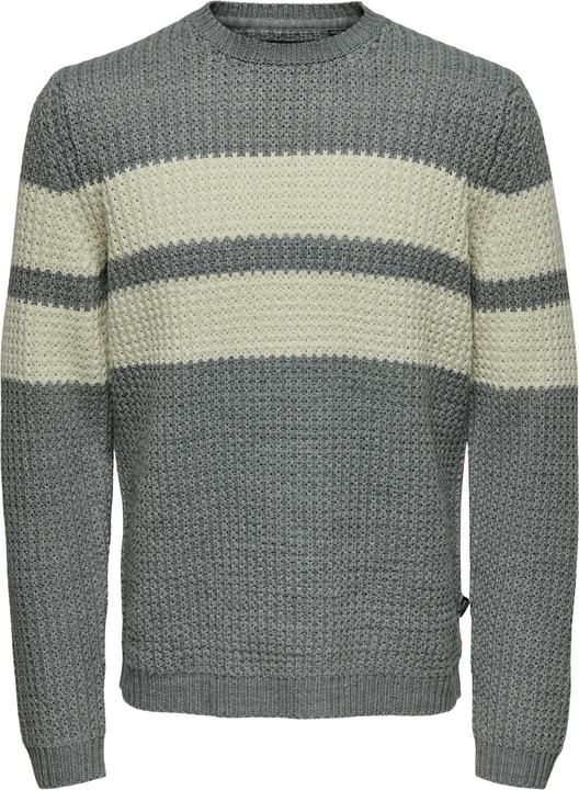 Only & Sons Gestreifter Strickpullover