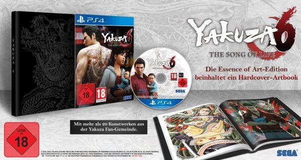Actual product image Sega Yakuza 6: The Song of Life Essence of Art Edition (PS4, FR, EN)