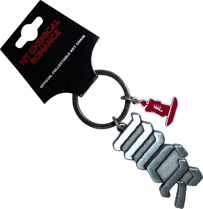 Produktbild My Chemical Romance MCR Logo Candle Charm Schlüsselanhänger