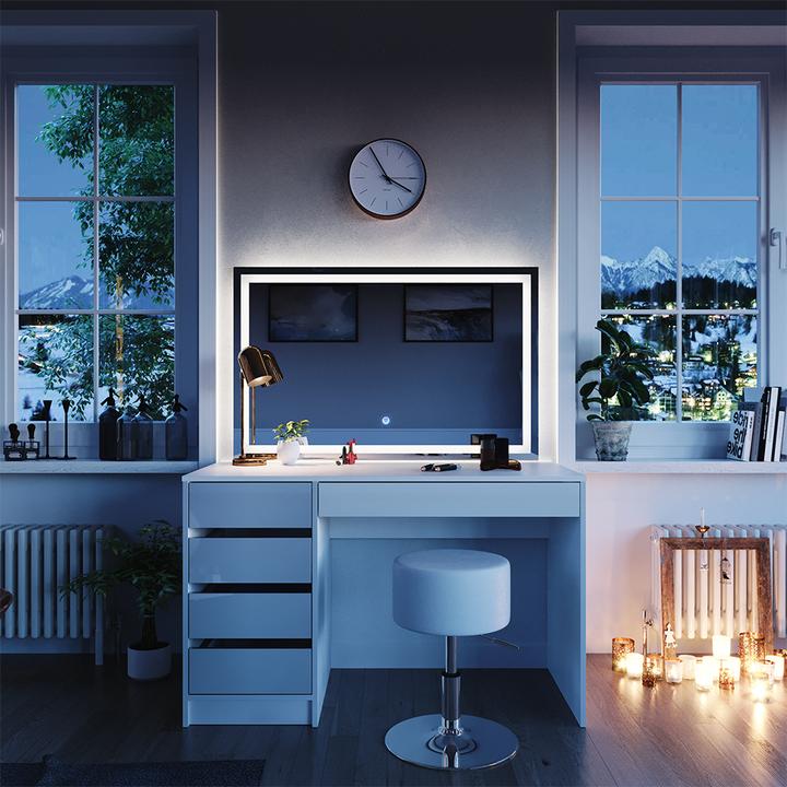 Immagine prodotto Vicco Sherry con sgabello e illuminazione (120 x 55 x 75 cm)