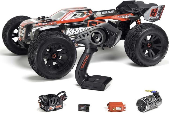 Arrma Kraton 6S BLX 4WD - Monster Truck ARTR - Vert / Noir (Presque prêt à être conduite)