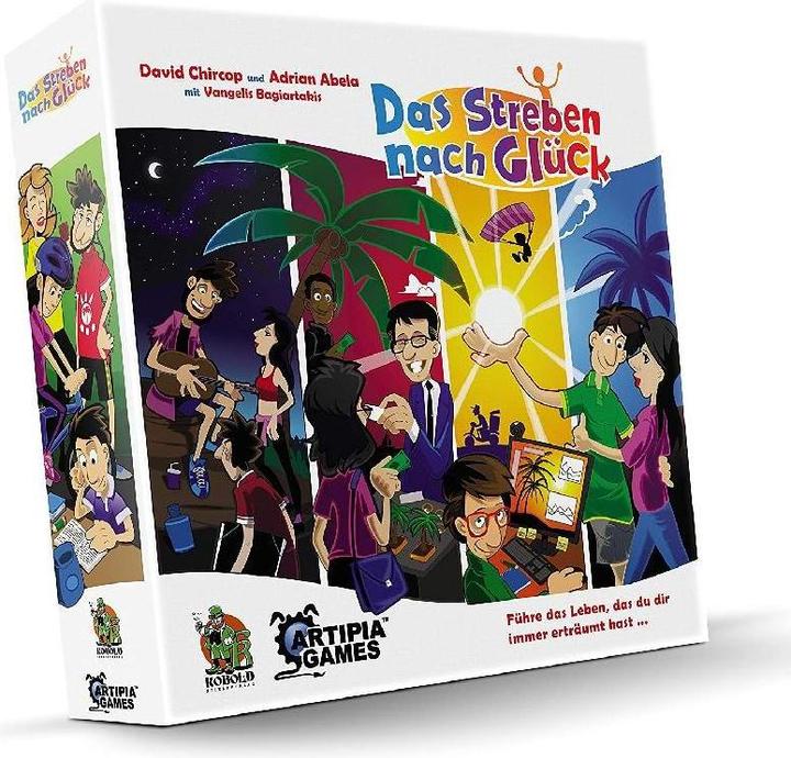 Image du produit 1023119 - Das Streben nach Glück, jeu de société pour 1 à 4 joueurs à partir de 12 ans (Allemand)