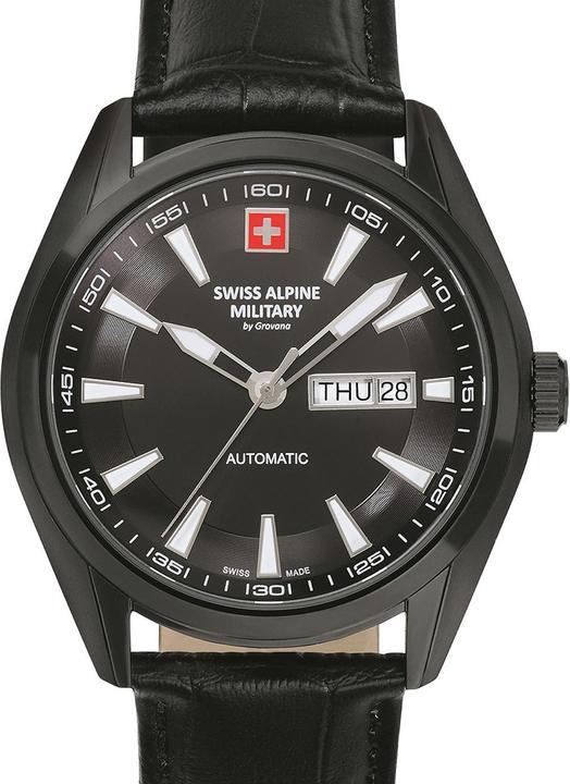 Immagine prodotto Swiss Alpine Military 7090.2577 Orologio automatico da uomo 43mm 10ATM (Orologio da polso analogico, 43 mm)