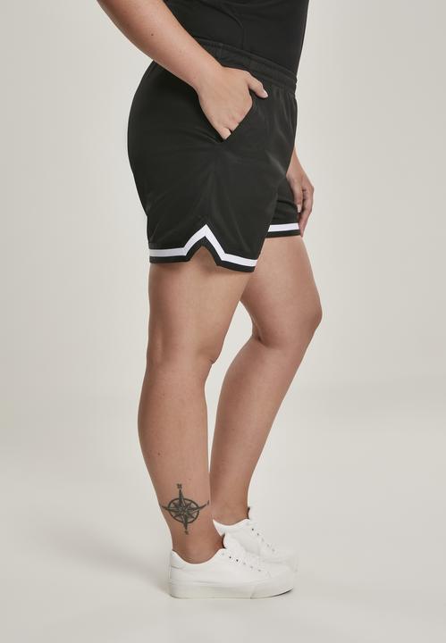 Image du produit Urban Classics Ladies Stripes Mesh Hot Pants (4XL)