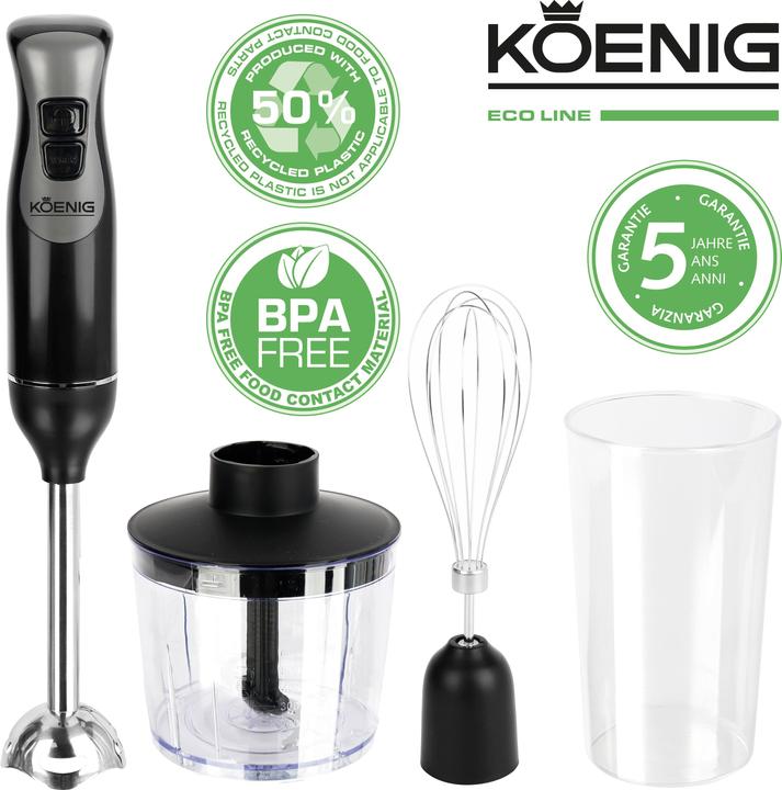 Set mixeur plongeant Black Line