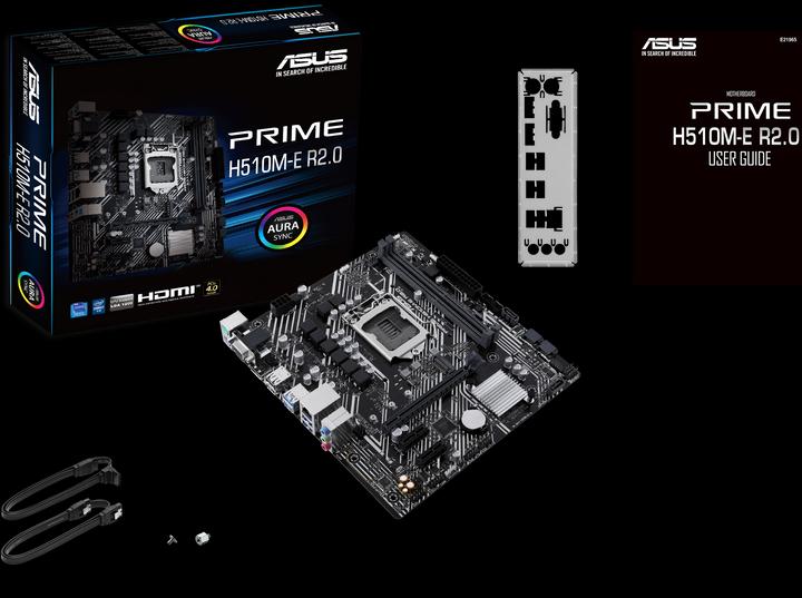 Actual product image ASUS PRIME H510M-E R2.0 (LGA 1200, Intel H510, mATX)