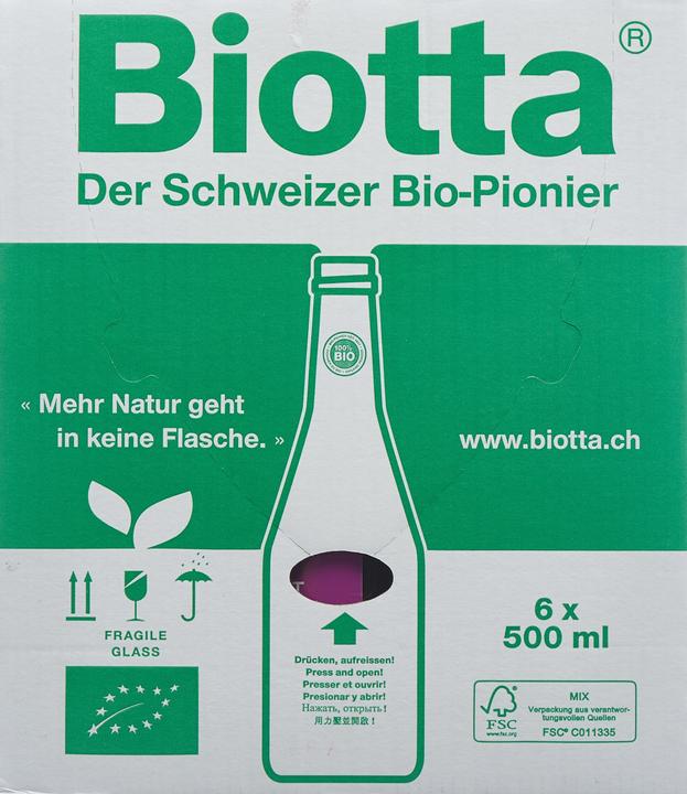 Actual product image Biotta Vital Antioxidant (6 x 50 cl)