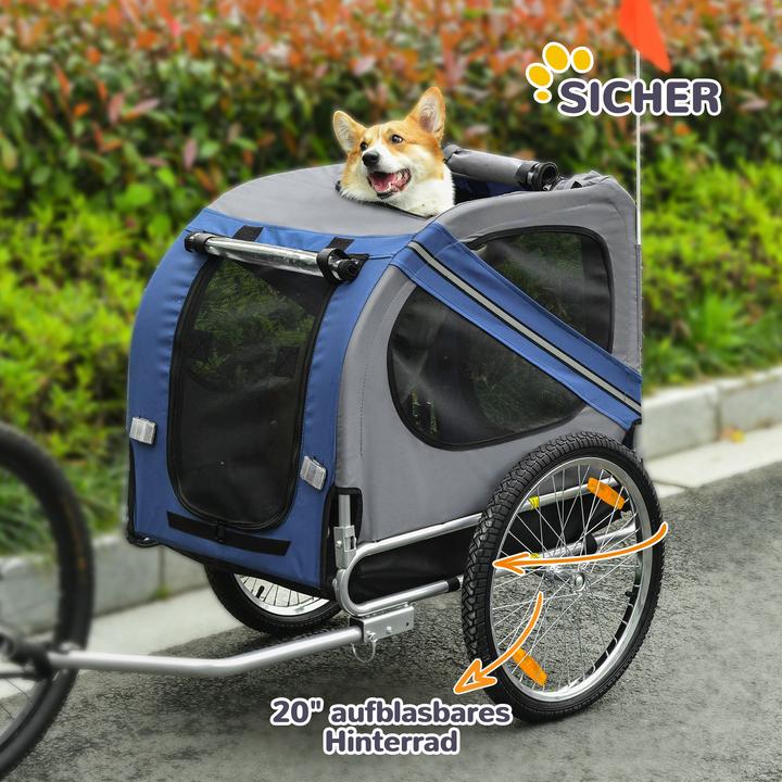 Actual product image PawHut Bicycle trailer for dogs