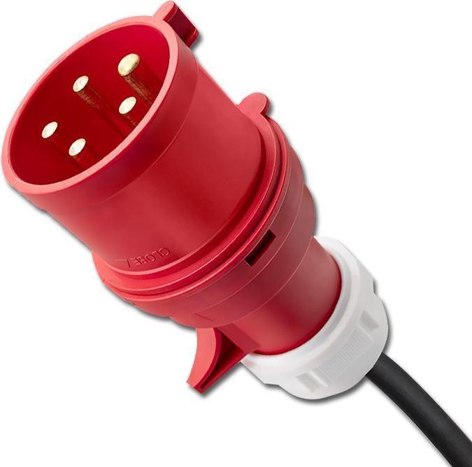 Image du produit Qoltec 52471 (Type 2, 7 kW, 32 A, CEE32 rouge)