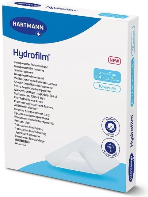 Produktbild IVF Hartmann Hydrofilm Transparentverband 6x7cm steril 100 Stk (100 x)