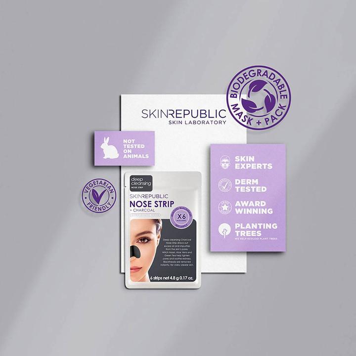 Actual product image Skin Republic Charcoal Nose Strips