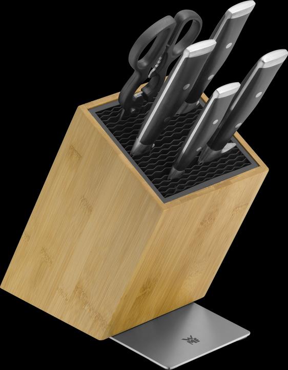 Actual product image WMF Grand Class advantage knife block with knife set 6 pieces