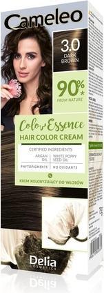 Actual product image Delia Cosmetics Cameleo Color Essence Hair Color Cream Dark Brown 75g (Dark Brown)