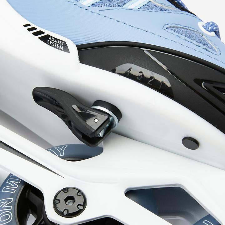 Image du produit Oxelo Patins inline fitness Fit 5 Jr Kids' - Bleu/Blanc (32, 35)