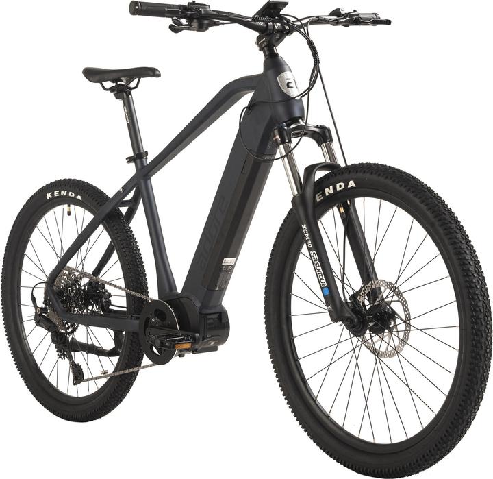 Adore E-VTT 27,5" Alu MTB Pedelec GX-650 Moteur central 80NM / 15Ah Bleu nuit mat (48 cm)