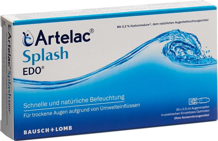 Bausch + Lomb Artelac Splash EDO Augentropfen 30x0.50 ml (0.50 ml, Artelac Splash EDO Augentropfen 30x0.50 ml)