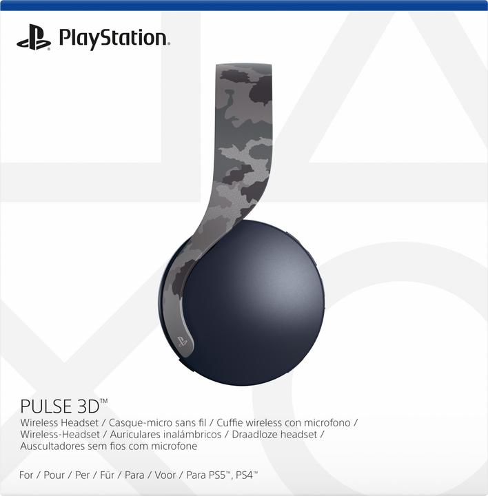 Actual product image Sony PULSE-3D-Wireless-Headset - Camouflage (Wireless)