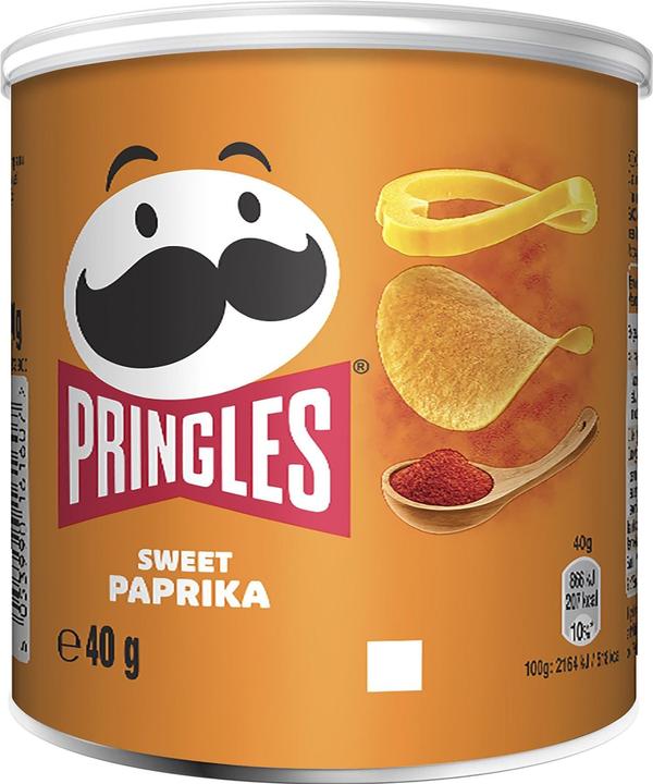Actual product image Pringles Sweet paprika crisps (480 g)
