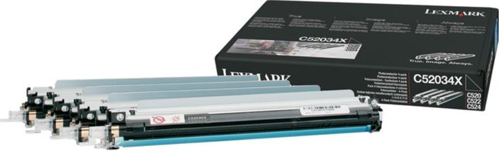 Actual product image Lexmark C53034X Photo conductor, C53x series, pack of 4
