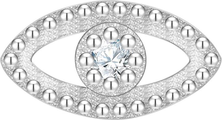 Actual product image Glanzstücke München Ladies stud earrings all-seeing eye sterling silver - 37374 (Sterling Silver)