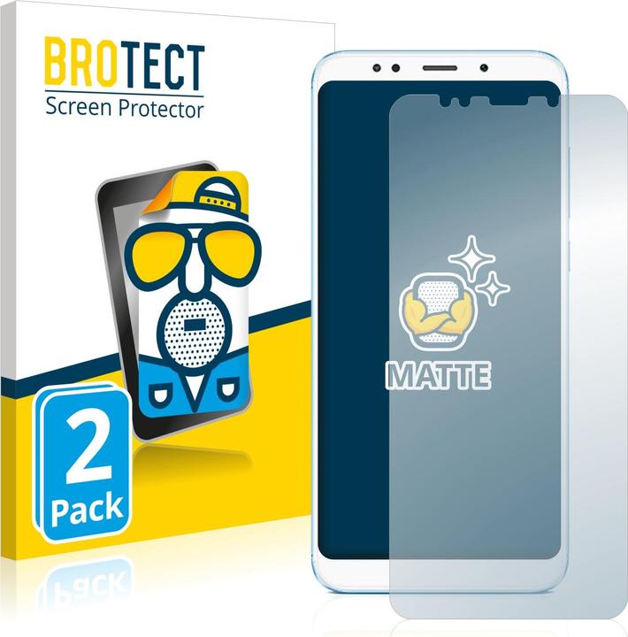 Actual product image BROTECT Protector Anti-Glare (2 Piece, Xiaomi Redmi 5 Plus)