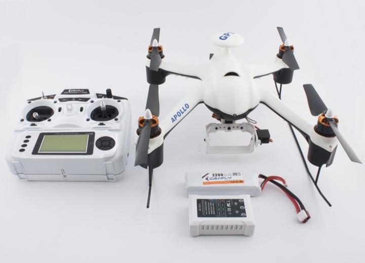 Produktbild nVision Apollo Flugdrohne mit 2-Achsen Kamerahalterung und GPS (8 min, 1200 g)