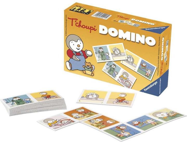 Actual product image Ravensburger Domino T'Choupi (French)