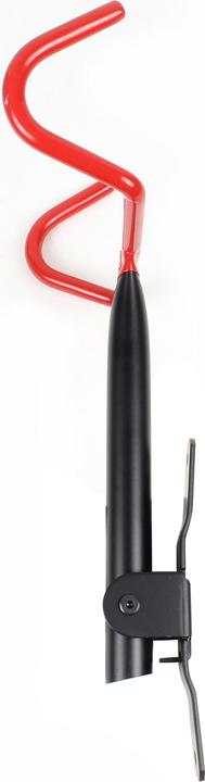Image du produit Wiltec Jeu de 2 Support mural pliable pour vélos Suspension du cadre Capacité de charge par crochet 30 kg