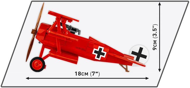 Actual product image Cobi H.C. WWI Fokker DR.I Red Baron