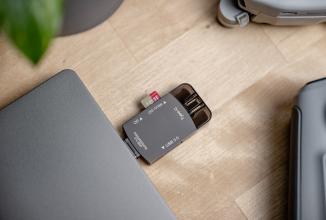 Image du produit Newell lecteur de carte mémoire Hub OTG 3en1 (USB-C, USB)
