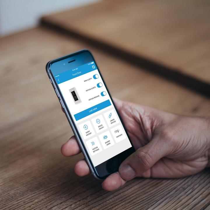 Produktbild Ring Video Doorbell Elite (App, Ethernet, WLAN)