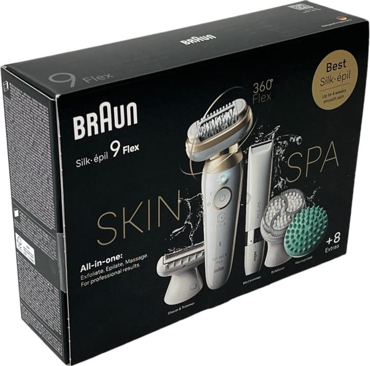 Actual product image Braun 9-481 3D Silk-épil epilator
