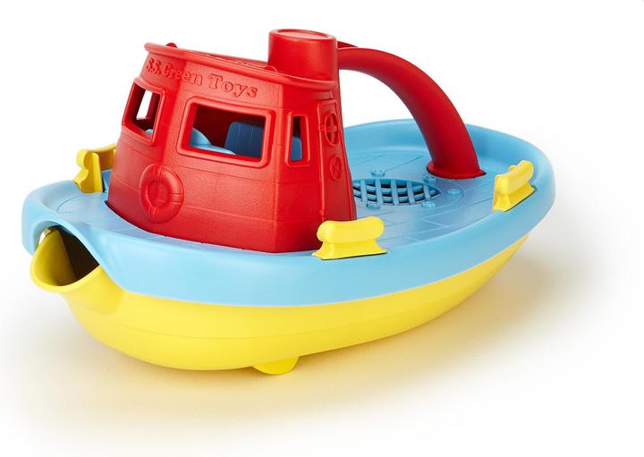Produktbild Green Toys Tugboat - Rot / Blau