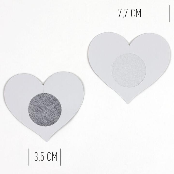 Image du produit Secret play Wow Titten! Cache-Tétons Avec Motif De Coeur