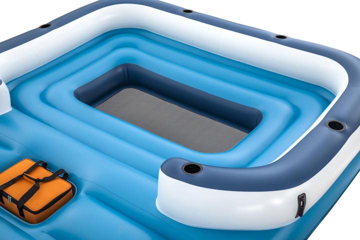 Actual product image Bestway Hydro Force Tropical Breeze 6-Person Inflatable Party Island 3.73 m