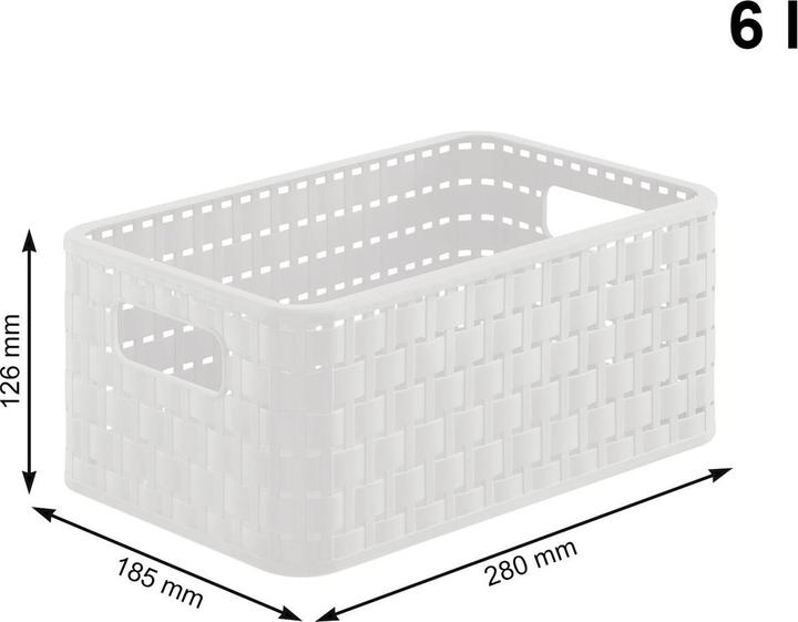 Immagine prodotto Rotho Country (28 x 18,5 x 13 cm, 6 l)