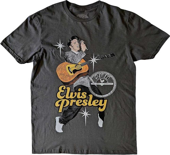 Immagine prodotto Elvis Toes Maglietta Sun Records Adulto Unisex (S)